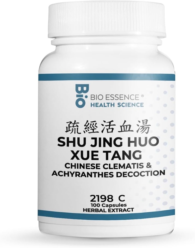 2198C Shu Jing Huo Xue Tang/Clematis chinois & Achyranthes 100 bouchons(2 bouteilles)
