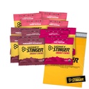 Miel Stinger Bio Energy Chews – Lot de variétés – 12 Compte – 4 de chaque saveur – Chewy Gummy Energy Source – Cerise Blossom, Smoothie Fruit & Pomégranate Passionfruit – Plus Sticker et Polybag