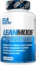 Évlution Nutrition Leanmode + Probiotique, Supplément Probiotique avancé, 15 milliards d'UFC par portion, soutien digestif et santé gustative (40 portions)