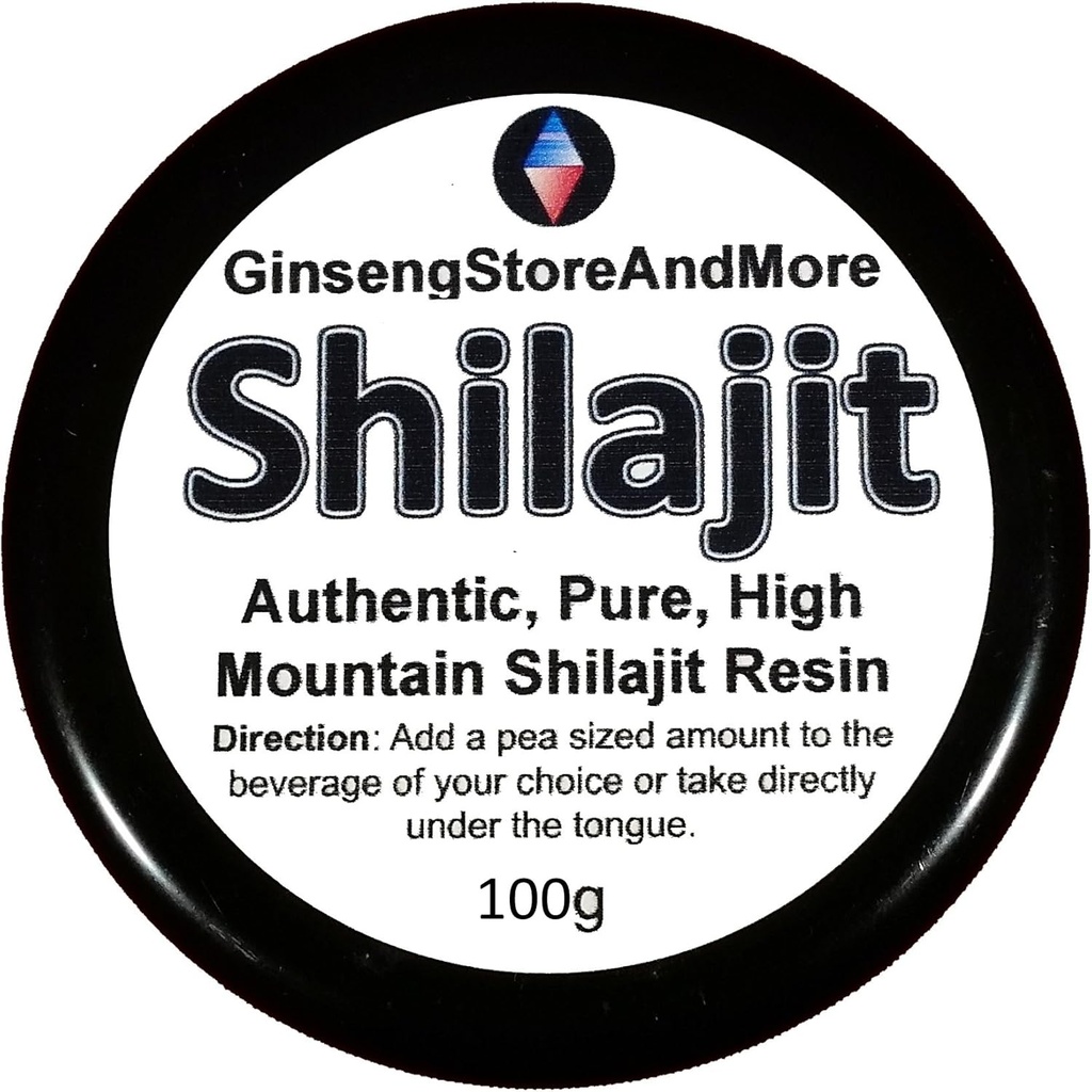 1000 Servants Shilajit (100g), Authentique, Pure, Haute Montagne Résine Shilajit.