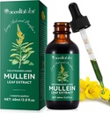 Mullein Drops, Mullein Leaf Extract for Lungs, Mulleins Leaf Drops for Lung Cleanse and Phlegm, Fast Absorption Powerful Mulleins Extract for Stronger Lungs (1)