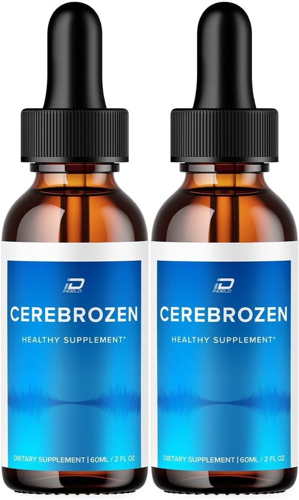 Drops d'oreille Cerebrozen Tinnitus - Cerebrozen 24, Drops liquides Cerebrozen, Avis Cerebrozen, Drops d'oreille Cerebrozen (2 Pack - 120 ML)