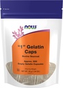 MAINTENANT Aliments Suppléments, Capsules de gélatine vides, #1, Bovins, remplis de poids, 500 Capsules de gel