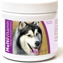 Les races saines Husky Multivitamine Sibérie pour chiens - Vet Recommandé Supplément quotidien - Bacon aromatisé - 60 Chews doux