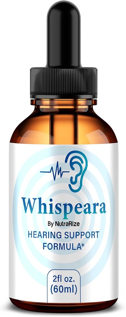 Whispeara Drops - Whispeara officiel pour soutenir l'audition, le focus et la performance en santé, toute la formule de soutien auditif Whispeara naturel, examen Premium Whispeara Gotas (30 services)