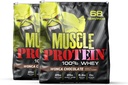 LABES COLOSSALES Muscle Whey Protéine Aromatisée Poudre de protéines, 25 000 mg Acides aminés/Serveur, Filtré à froid (Packaging May Vary) (10 livres (paquet de 2), Chocolat)
