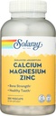 Solaray Calcium, Magnésium, Capsules de zinc, 250 Nombre