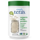 Simply tera's Organic Whey Protein Powder - Grass Fed Whey Protein Powder Without Artificial Sweeteners, Unflavored, Non-GMO, Kosher, Gluten-Free - Plain Unsweetened 12 Oz