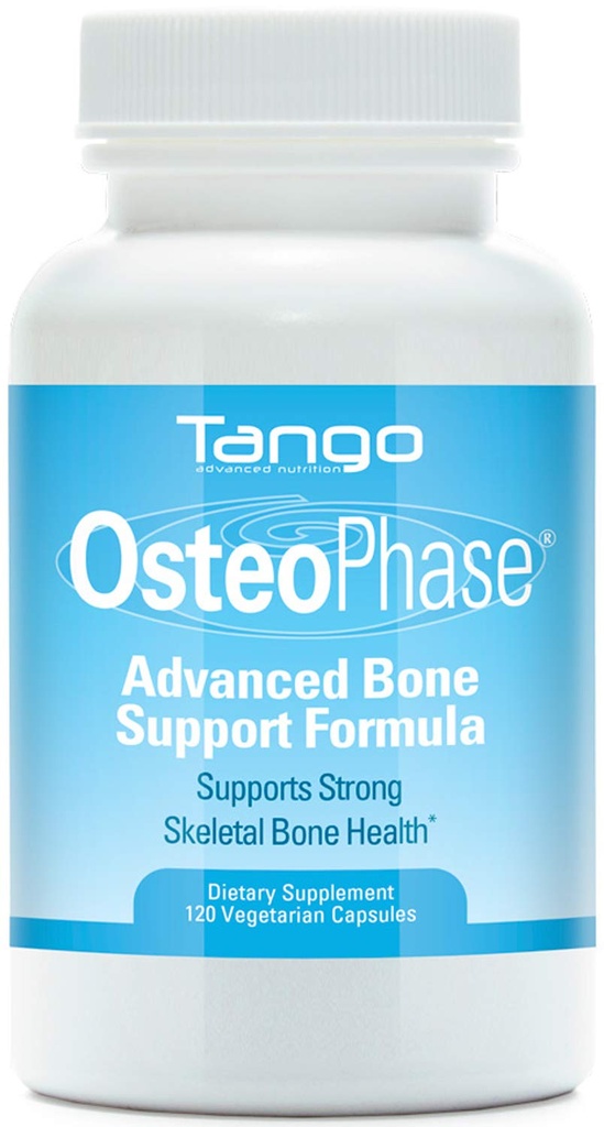 OstéoPhase formule naturelle de soutien des os à base de plantes (120 capsules végétariennes)