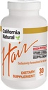 Vitamine et supplément minéral à haute puissance avec biotine - California Natural - Promotion des cheveux sains, plus longs et plus forts. - 30 comprimés (pills)