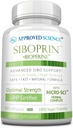 Science approuvée Siboprin - 60 Capsules - Soutien Gut Balance, Soothe Irritation intestinale, Aide avec les crampes et le ballonnement - Acid Caprylique, Barberry, Oregano - Vegan