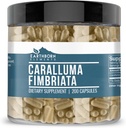 Éléments terriens Caralluma Fimbriata 200 Capsules, pures et non diluées, sans additifs