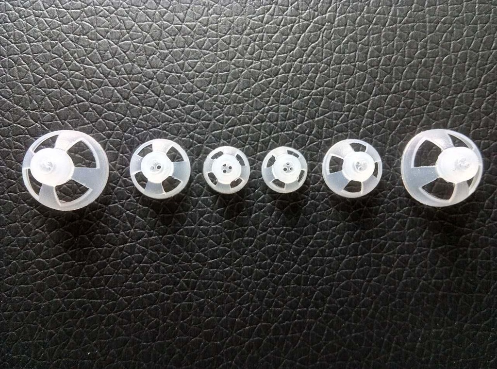 Ensemble de dômes ouverts 6mm/9mm/12mm (3 paires) Confortable PSAP (Amplifieurs de sons personnels produit) Conseils d'oreilles Invisibles, parfaits pour l'air libre, sauf pour RIC