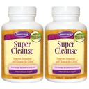 Nature Secret Super Cleanse Extra Strength Detox & Gentle Elimination Body Cleanse, Digestive & Colon Health Support - Stimuler le mélange de 14 herbes avec des probiotiques - 100 comprimés (paquet de 2)
