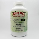 Holly Hill Health Foods, PureWay-C 500 MG with 100 MG Bioflavonoids, Buffered, 240 Vegetarian Capsules (8 Month supply)