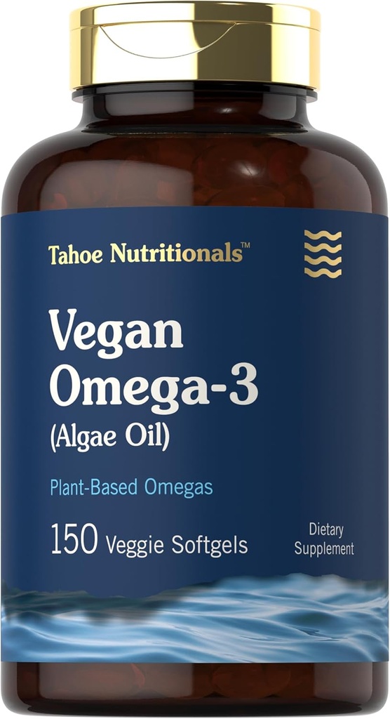 Carlyle Vegan Omega 3 Supplément de 150 softgels de l'huile d'algues