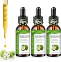 (3 Pack)Soursop Graviola gouttes liquides 2000mg, 98% Absorption Sursop Bitters Liquide pour le soutien et la régénération des cellules, Immune Boost, Foie, Bonneté à base de plantes, Sans sucre/Gluten, Saveur naturelle, 6 Fl Oz