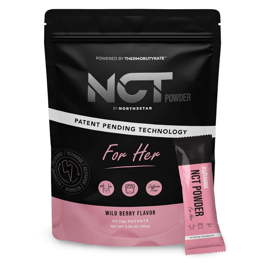 Powder NCT par Northestar - Pour elle, les baies sauvages Saveur (30 paquets)
