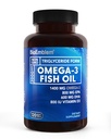 BioEmblem Omega-3 Huile de poisson 2000mg - softgels de petite taille, haute forme d'absorption, durable - 1400mg EPA &DHA Plus Vitamine D3, Non-OGM, Coeur, articulaire et cerveau Supplément huile de poisson santé, 120 Ct