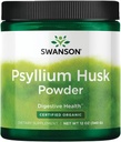 Poudre de musc de Psyllium biologique certifiée Swanson 12 Ounce (340 g) Pwdr