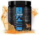 eFlow Nutrition Enrage Black High Stimulant Pre Workout Supplément - Poudre pour stimuler l'énergie, les pompes et la force - 4 saveurs (30 portions) (Sour Mangue)