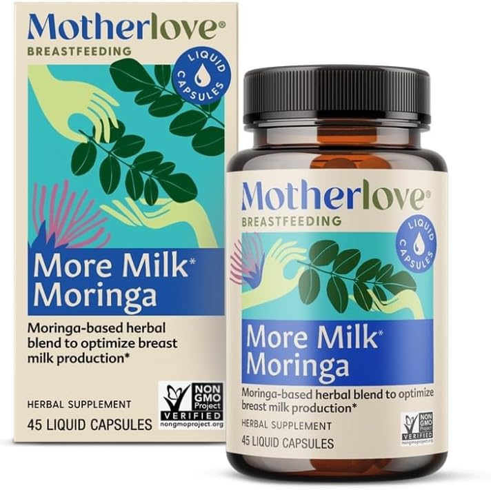 Mère aime encore le lait Moringa. Augmentation de l'offre de lait maternel, 45 Nombre (paquet de 1)