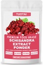 Extrait de Schisandra Premium 10:1 poudre, 100% poudre naturelle, Pas d'OGM, Pas d'additifs, végétalien