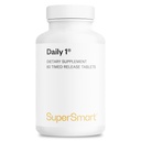 Supersmart - Sortie quotidienne 1® chronométrée - Supplément multivitamine pour les femmes et les hommes - avec BioPQQ®, Vitamine A, B, C, D & E, Biotine, Quercetin & Fisetin