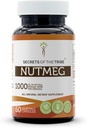 Secrets de la Tribe Nutemeg 60 Capsules, 1000 mg, Nutemeg (Rou Dou Kou, Myristica Fragrans) Noix séchée (60 Capsules)