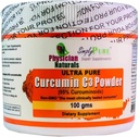 Ultra Pure Curcumin C3 Complexe Poudre 100% pur Curcumin Extrait curcuma 100 GMS 11X Absorption Soutien et santé immunitaire