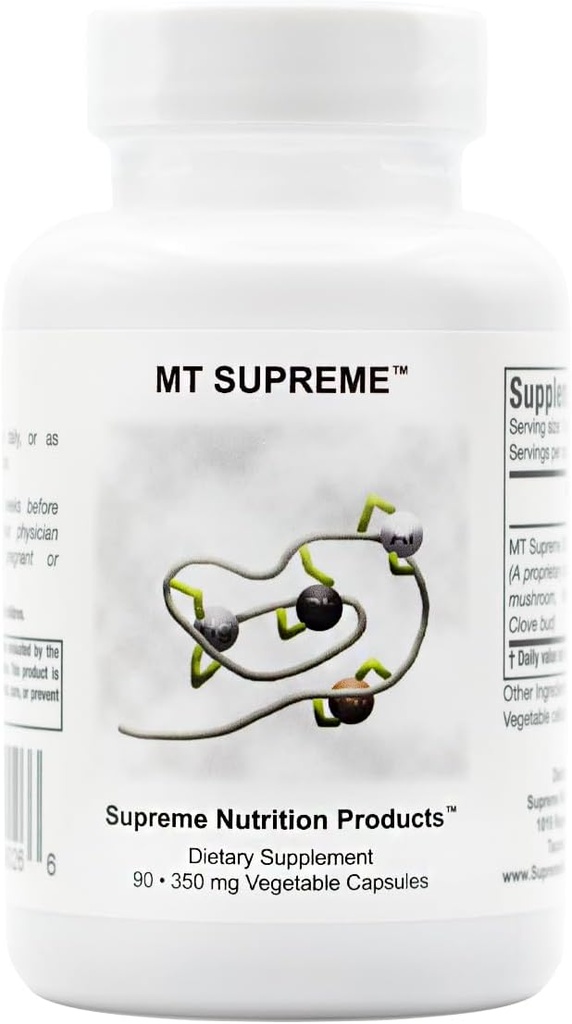 Supreme Nutrition MT Supreme, 90 capsules végétariennes à base de plantes pures
