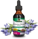 Réponse de la nature Root Gentian Low-Alcohol 1000mg 2oz Extrait Promote la digestion et la fonction du foie.
