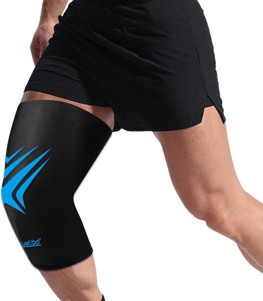 Pochette de glaçons à genou Packs de glaçons étendus pour blessures Gel de refroidissement des genous Brace Cold Hot Packs Therapy Flexible pour soulager la douleur, récupération chirurgicale, ménisque