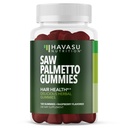 Saw Palmetto pour les hommes Gummies - DHT Blocker Supplément pour la santé des cheveux et masculin modèle Balding - 120 comte - soutient le scalp et le bien-être de la prostate - framboise Flavor - végétalien, non-OGM, 2 mois d'approvisionnement