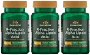 Swanson Triple Strength R-Fraction Alpha acide lipoïque - favorise une pression artérielle saine et délivre des nutriments essentiels - (30 capsules, 300 mg chacun) (3 pack)