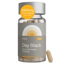 Supplément FOCL Focus pour Adultes - Capsules de supplément Lions Mane pour une meilleure concentration, mémoire, esprit calme, performance cognitive et soulagement du stress - Solution naturelle de santé cérébrale nootropique + Boost énergétique