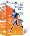 INVIGOFLEX® GS - Sulfate de glucosamine (sans shellfish, sans sodium et sans danger pour les végétariens) Non OGM, sans gluten - avec Boswellia Serrata - Knees, Hands, Back, and Hip Premium Joint Supplément