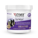 Wipes d'oreilles enzymatiques avancées Zymox pour chiens et chats - pour les oreilles dirty, Waxy, Smelly - Wipes nettoyantes d'oreille de haute résistance - non irritant - hypoallergénique - 100 ct