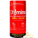Supplément aux acides aminés essentiels. Capsules caféinés. Tous les 9 AEA, BCAA et l'Amino parfait pour les entraînements, Amino Energy, et pour construire le muscle, et récupérer plus rapide.