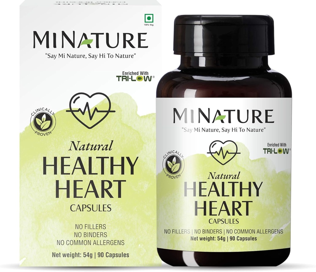 minature Capsules de coeur en bonne santé Enrichies avec TRI-Low par mi Nature