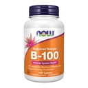 MAINTENANT suppléments alimentaires, vitamine B-100, libération prolongée, production d'énergie*, santé du système nerveux*, 100 comprimés