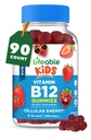 Lifeable Sugar Free Kids Vitamin B12 Gummies | 1000 mcg | Great Tasting B12 Vitamins for Kids | Energy, Mood, and Metabolism Support | B 12 Vitamin Gummies for Boys and Girls | 90 Gummies