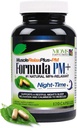 Formule de relaxation musculaire nocturne – Plus de 1 500mg Relaxeur de force avec glycinate de magnésium – Sans gluten – 120 capsules