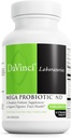 DAVINCI Labs Mega Probiotic ND - Supplément probiotique non laitiers soutient la santé gustative, digestive et cérébrale* - Supplément de soutien à la santé gustative avec complexe non laitier* - 120 capsules végétariennes