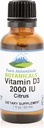 Botaniques de montagne purs Gouttes de vitamine D aromatisées – Vitamine liquide aromatisée orange et citron D3-2000iu par portion - bouteille de 1 oz