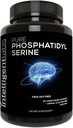Labs Intelligent Supplément Phosphatidylsérine 100mg, 90 Capsules haute résistance, 100% Soy et sans allergène, Phosphatidylsérine pure de la lécithine de tournesol