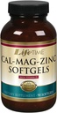 LIFETIME Calcium Magnésium Zinc avec/Vitamine D-Support Bone, Muscle et Immunity Santé , Absorption facile , Capsule Softgel , 90 Capsules , 30 Servitions
