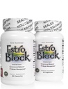 Estoblock - 2-Pack 120 Capsules Total - DIM & Indole 3-Carbinol pour l'équilibre hormonal naturel de l'hormone, l'acné - Anti-toxic Estrogen Aromatase Inhibiteur Blocker. Vegan, sans soie, sans produits laitiers, sans OGM (2)