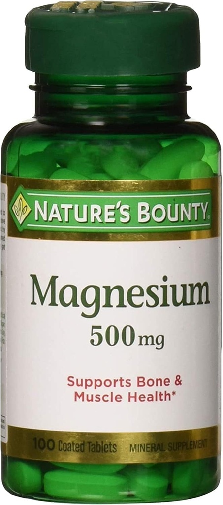 Oxyde de magnésium de la nature 500mg, 100 comprimés