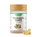 Snap Suppléments Cholestérol Health - Soutien naturel pour la santé cardiaque, hépatique, digestif et métabolique, 60 capsules végétariennes (30 portions, 1 mois d'approvisionnement)